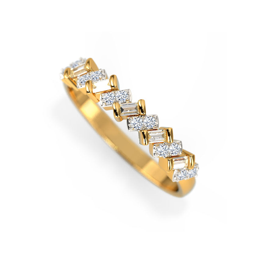 Iris Trendy Diamond Band