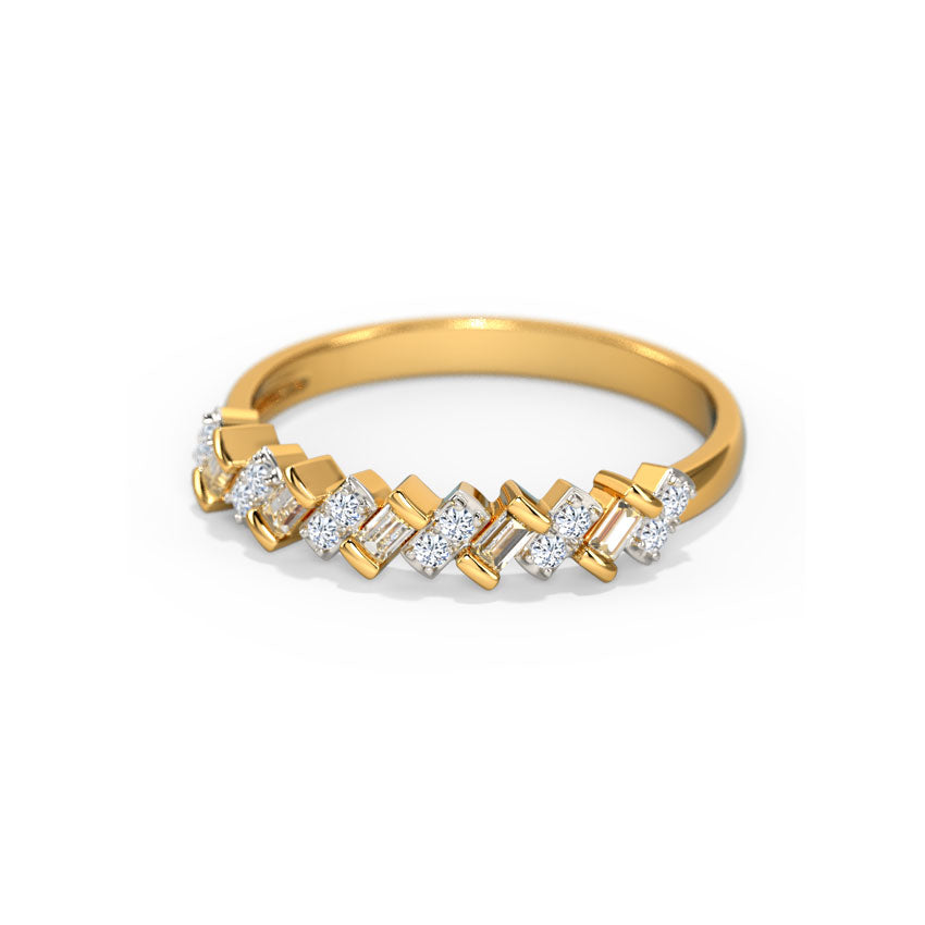 Iris Trendy Diamond Band