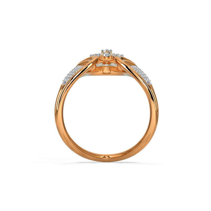 Floral Tales Diamond Vanki Ring