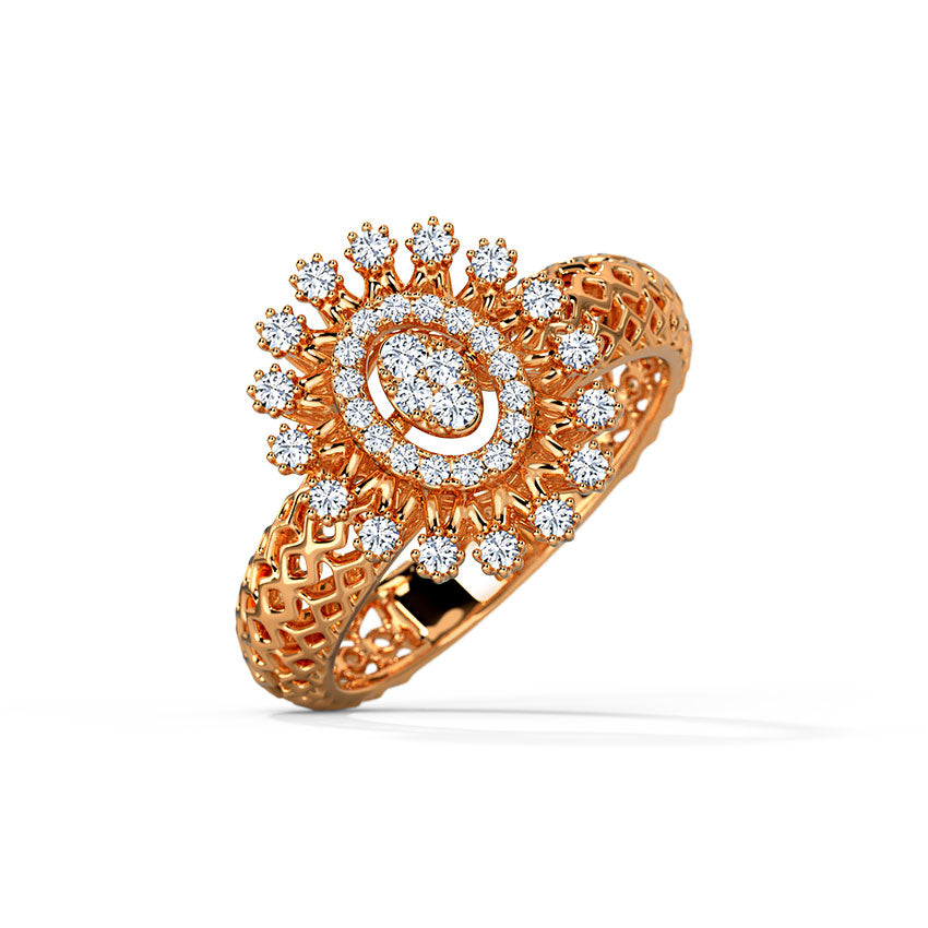 Veronica Mesh Diamond Ring