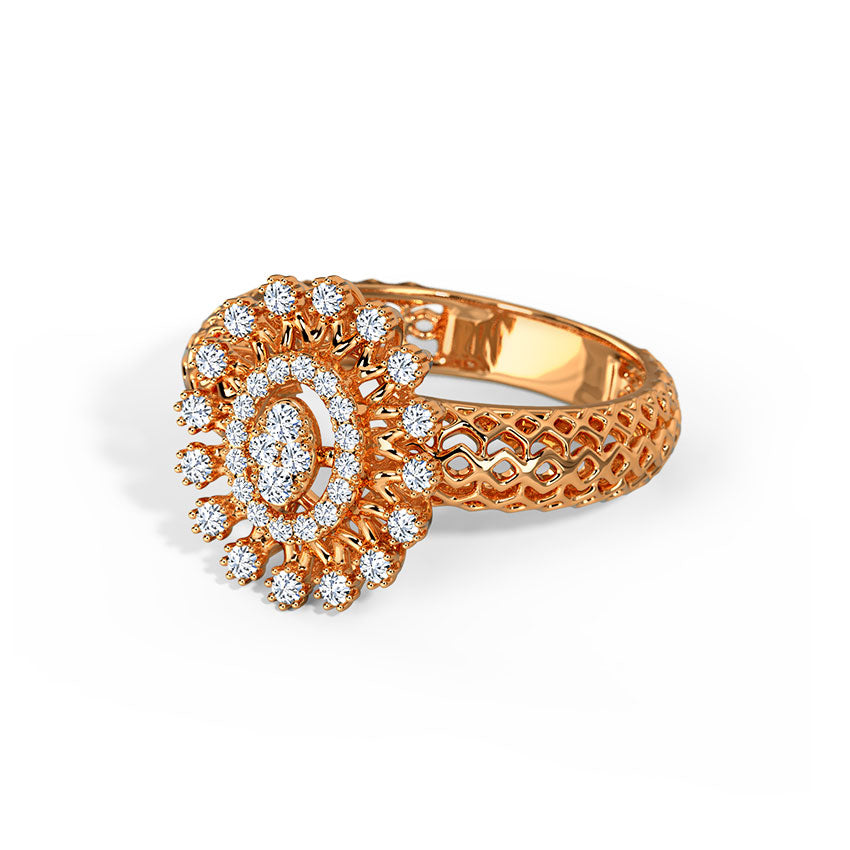 Veronica Mesh Diamond Ring