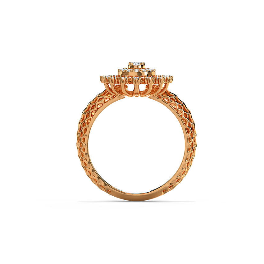 Veronica Mesh Diamond Ring