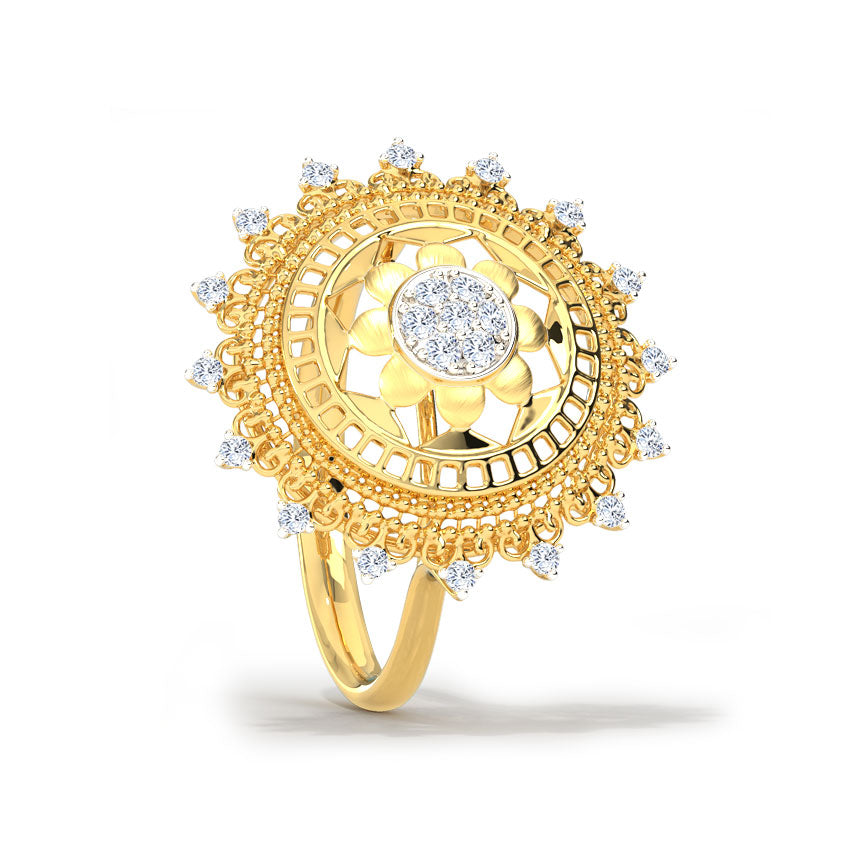 Sophia Ornate Diamond Ring