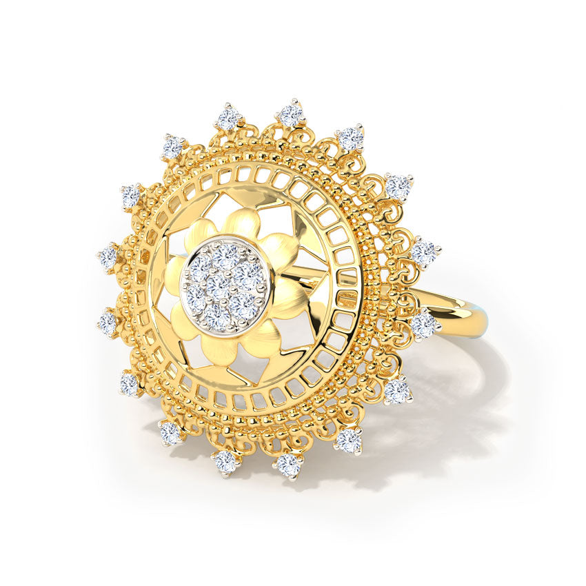 Sophia Ornate Diamond Ring