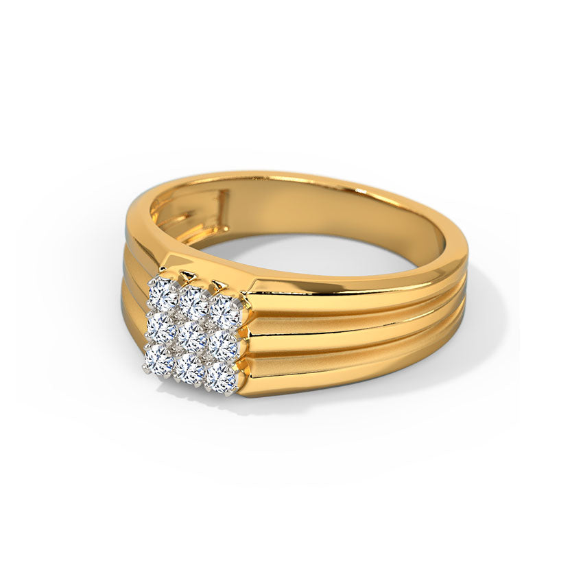 Splendid Quad Diamond Ring