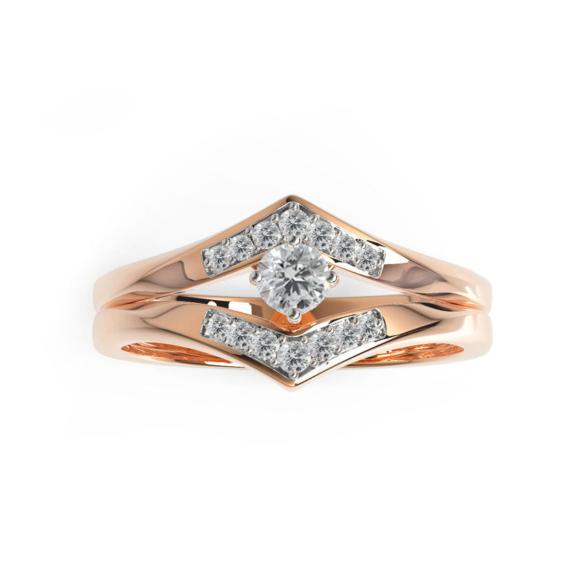Edwin Twin Diamond Rings