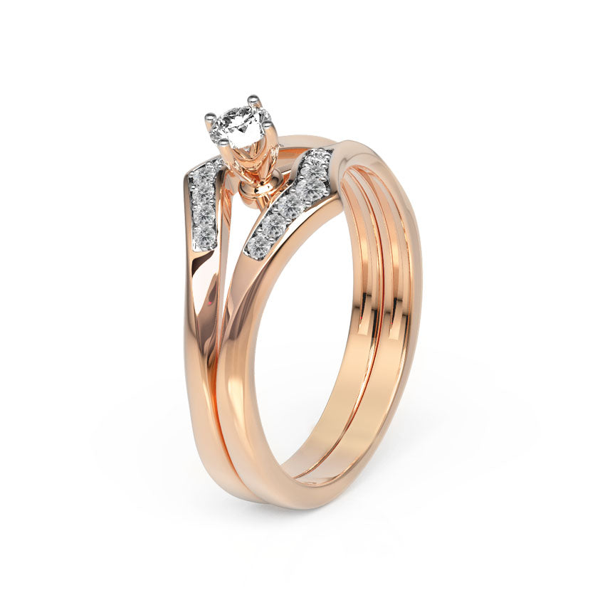 Edwin Twin Diamond Rings