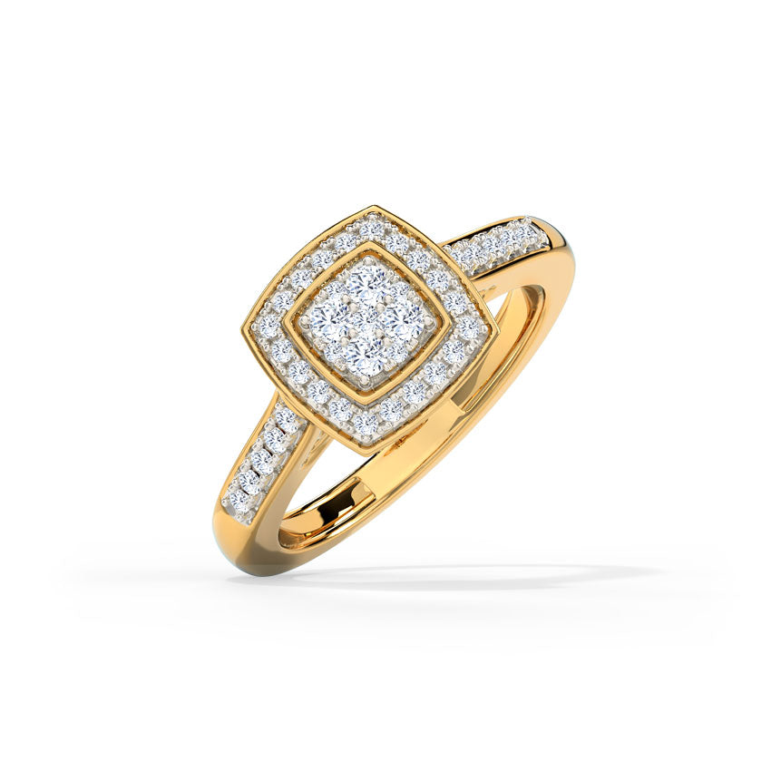 Glowing Adjustable Diamond Ring