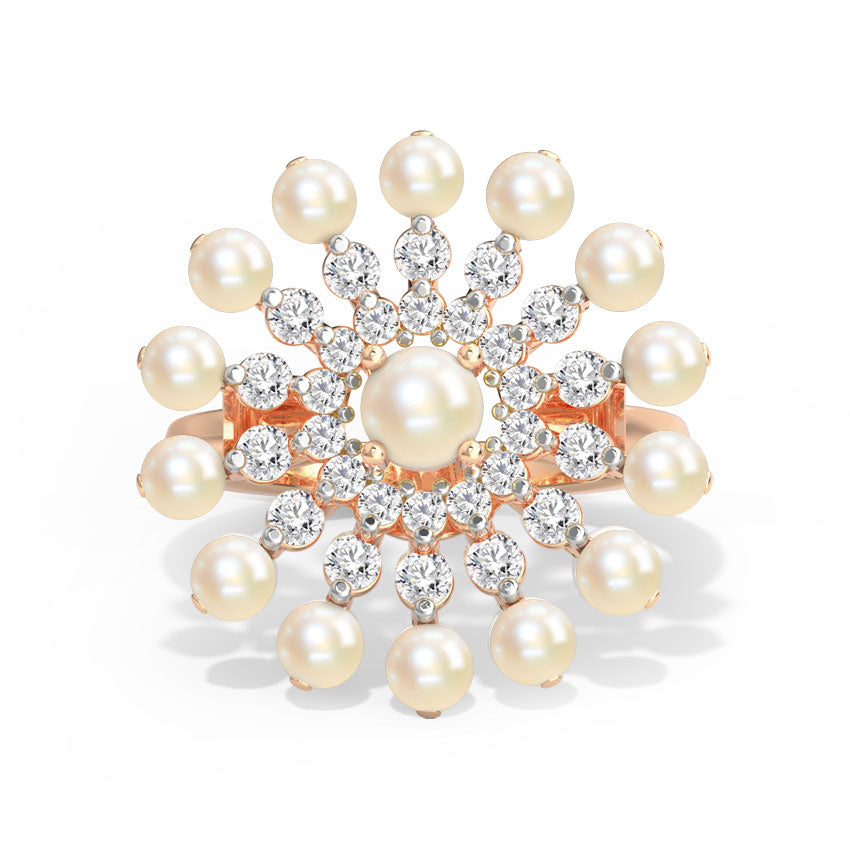 Coupé Pearl Ring
