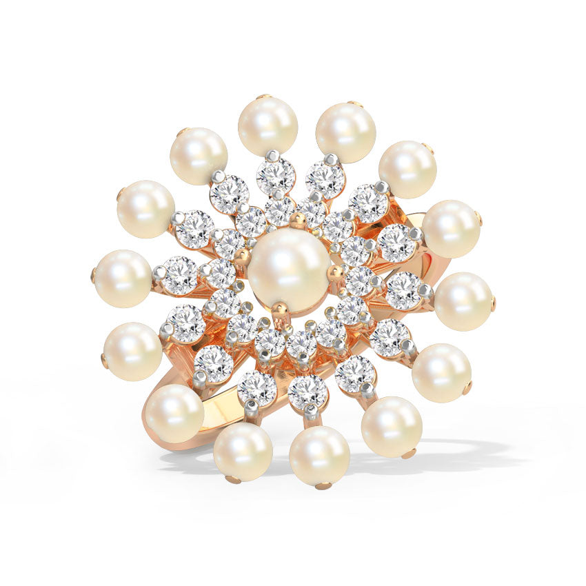 Coupé Pearl Ring