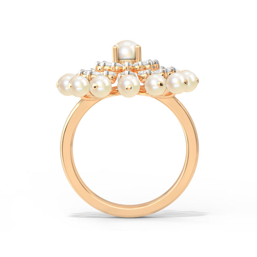 Coupé Pearl Ring