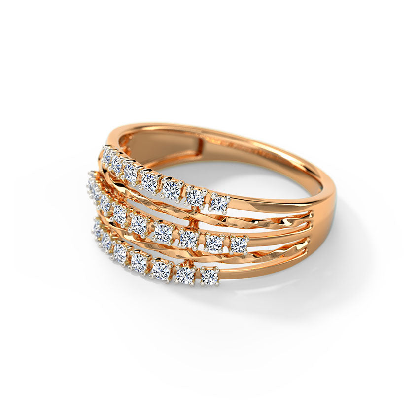 Deep Diamond Ring