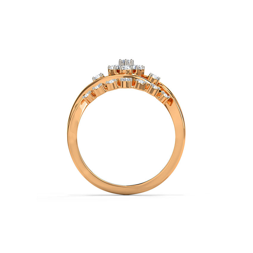 Scarlet Sparkling Diamond Ring