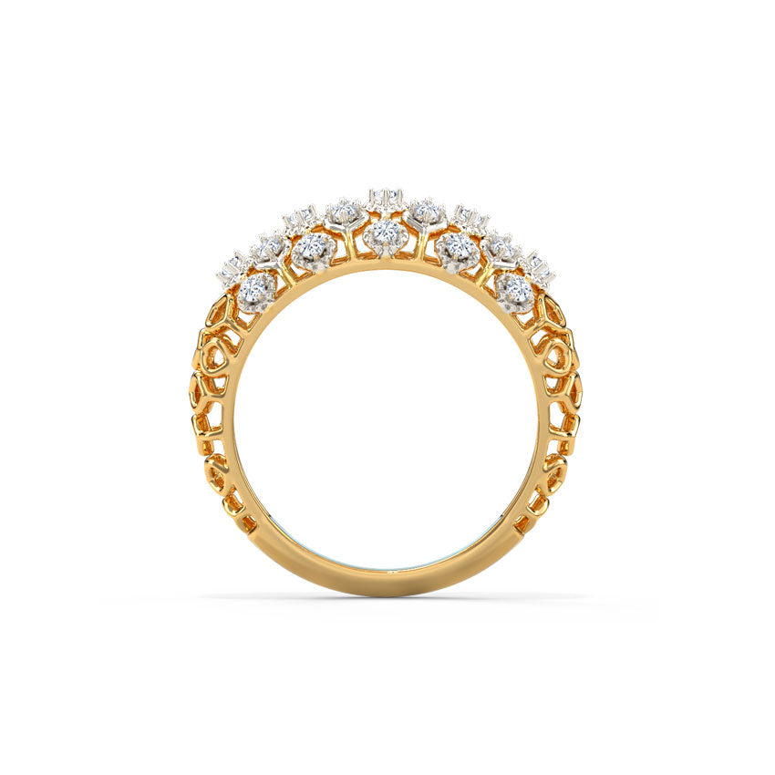 Mira Mesh Diamond Band