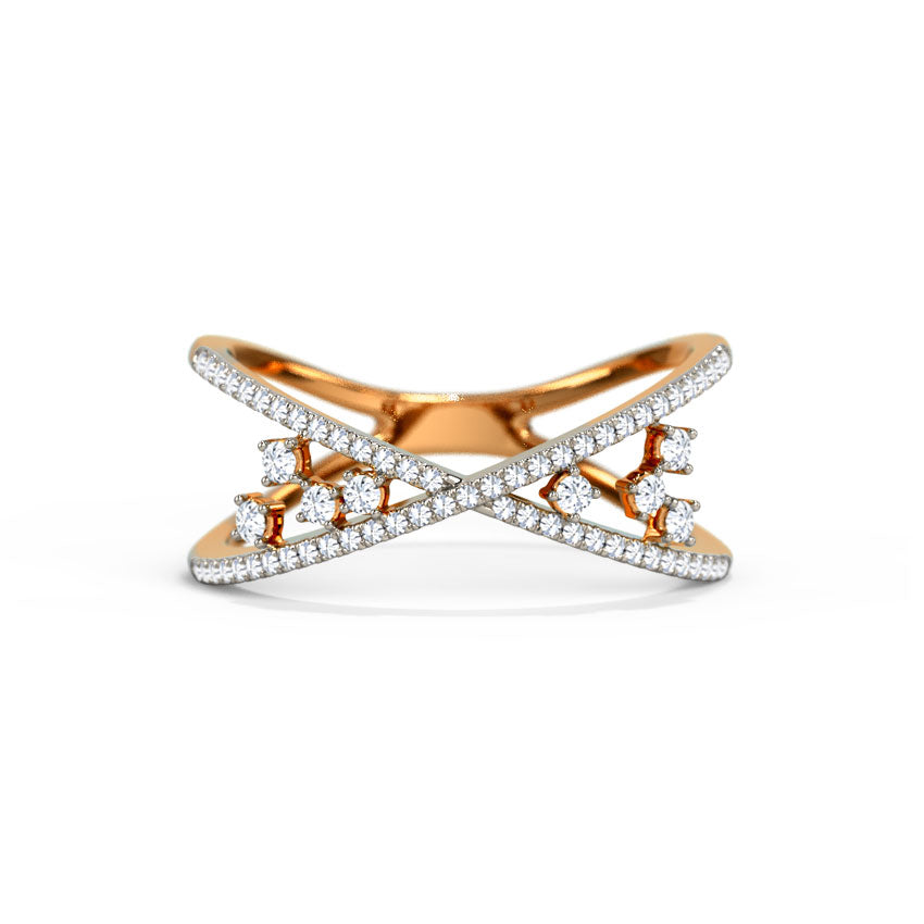 Chic Cluster Diamond Ring