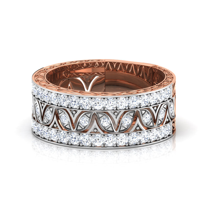 Glorious Wave Diamond Band