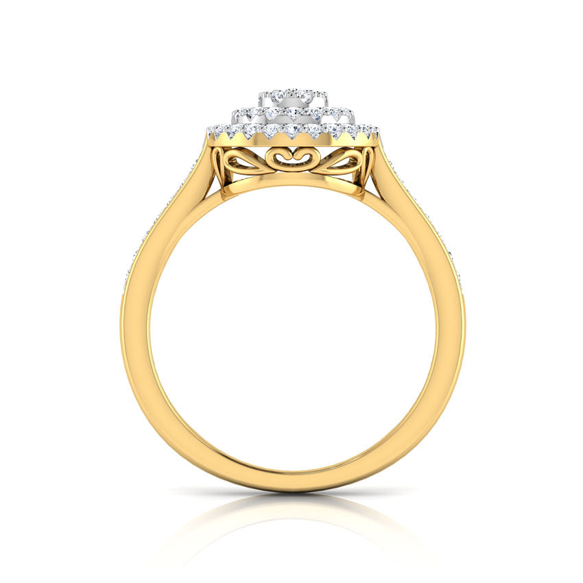 Ripple Diamond Ring