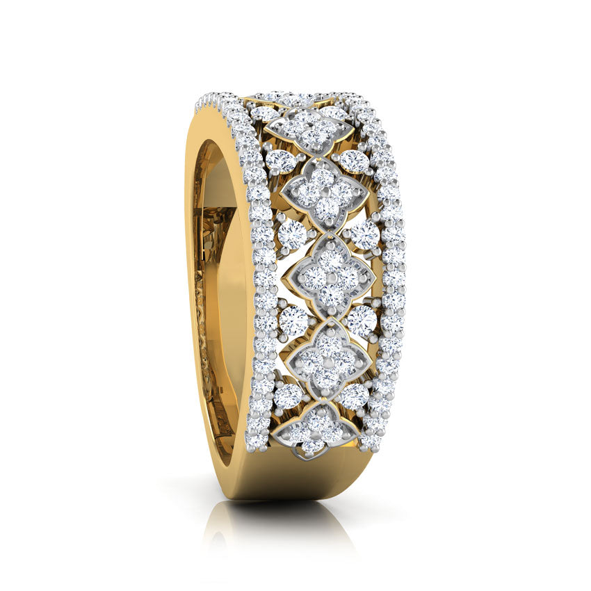 Eva Flora Diamond Band