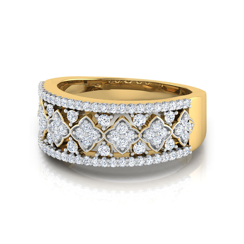 Eva Flora Diamond Band
