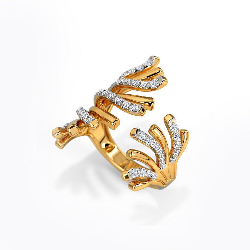 Zuo Glam Diamond Ring