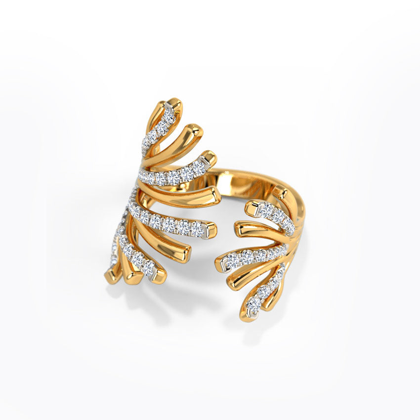 Zuo Glam Diamond Ring