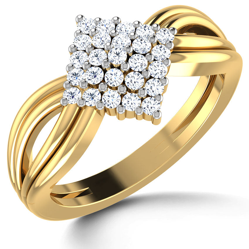 Cherry Diamond Ring