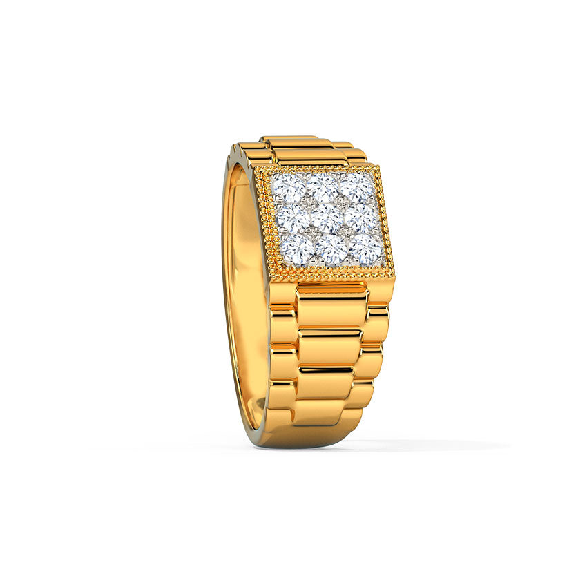 Aadil Diamond Ring for Men