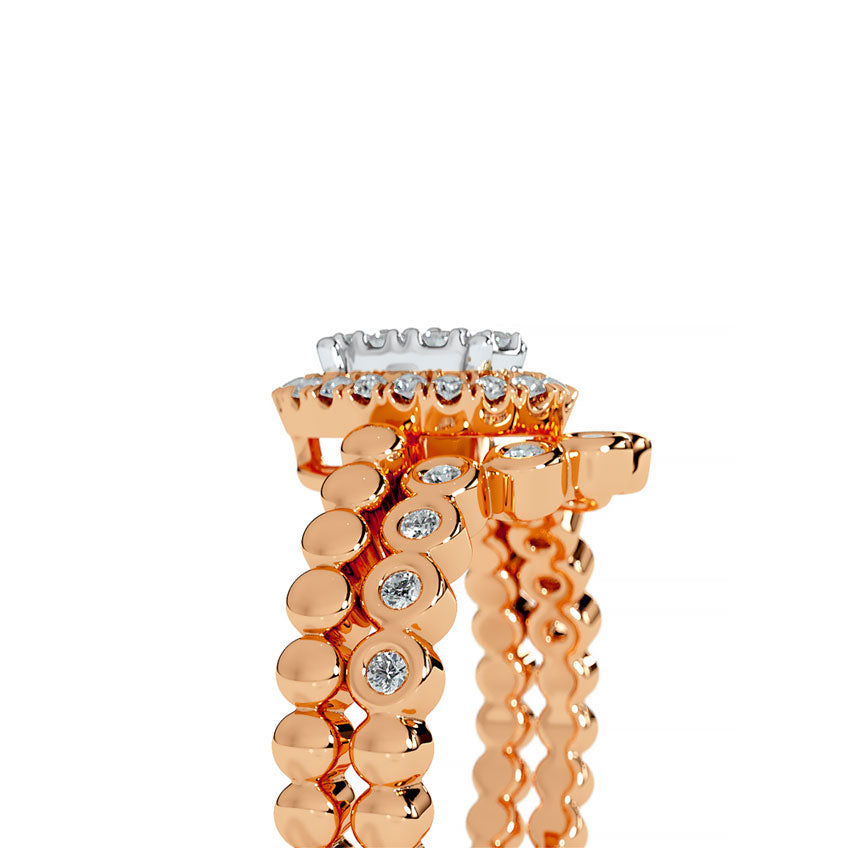 Taja Diamond Bridal Ring Set