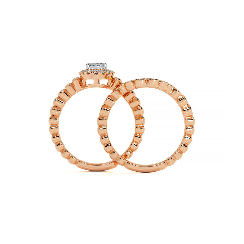 Taja Diamond Bridal Ring Set