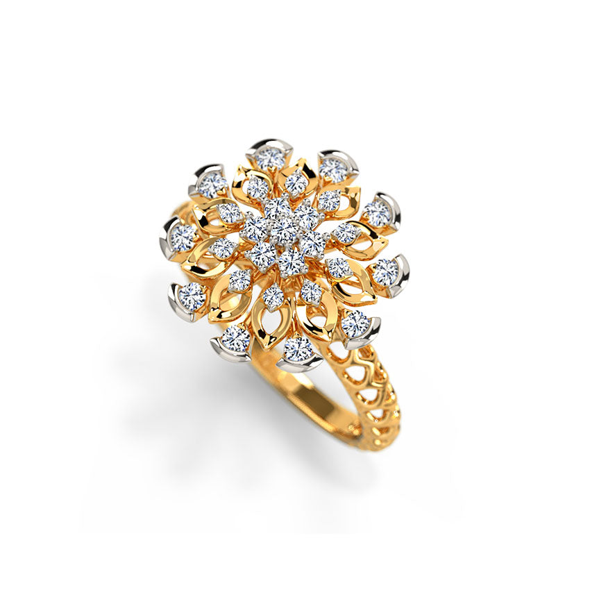 Shower Diamond Ring