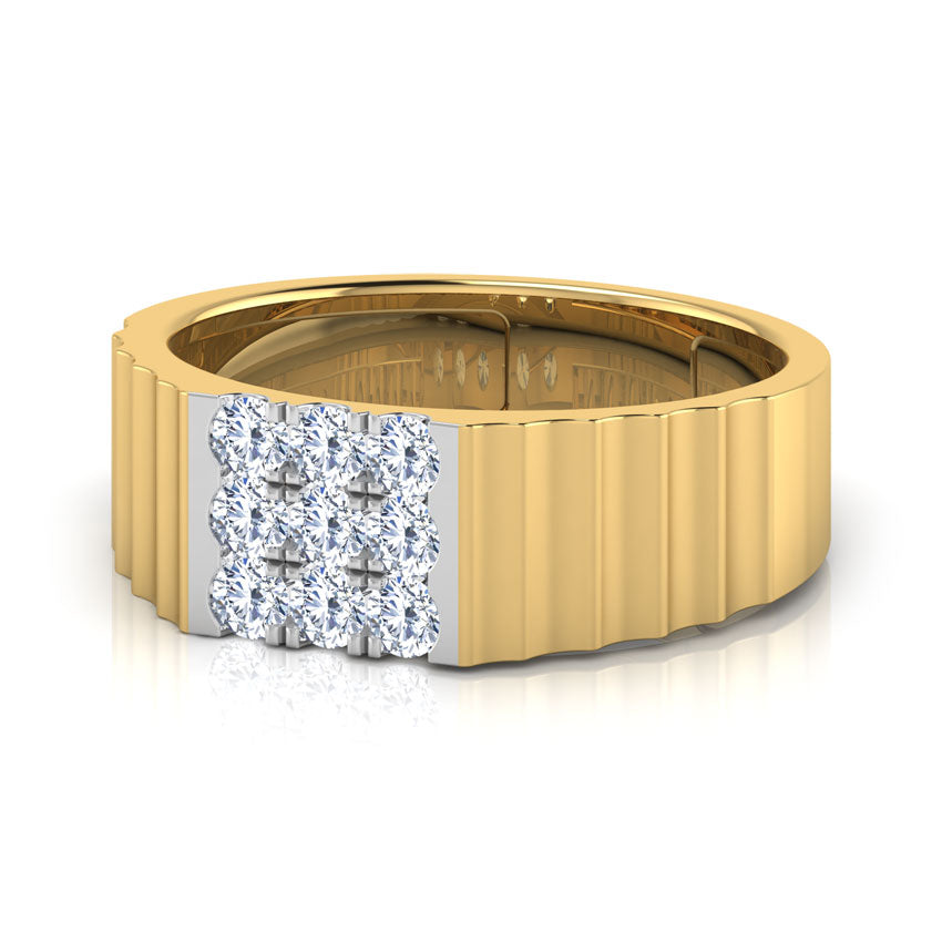 Pierre Diamond Ring For Men