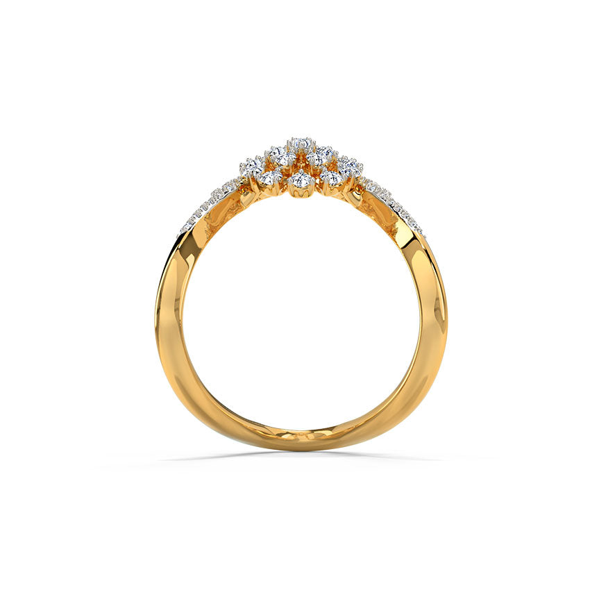 Amaya Begum Diamond Vanki Ring