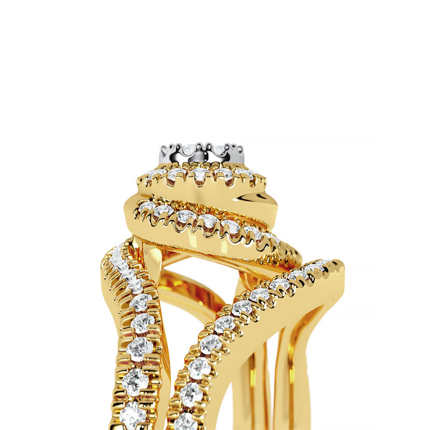 Talia Diamond Bridal Ring Set