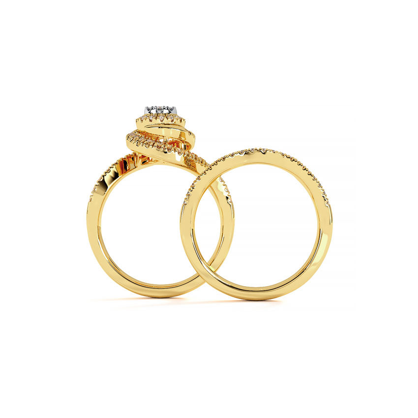 Talia Diamond Bridal Ring Set
