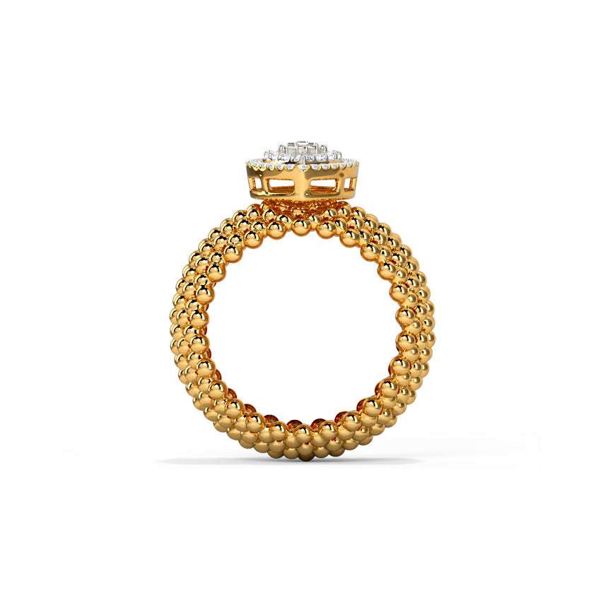 Aria Granular Diamond Ring