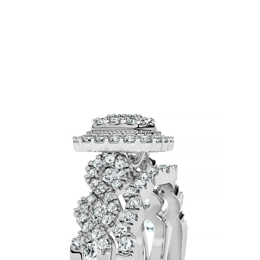 Seraphina Diamond Bridal Ring Set