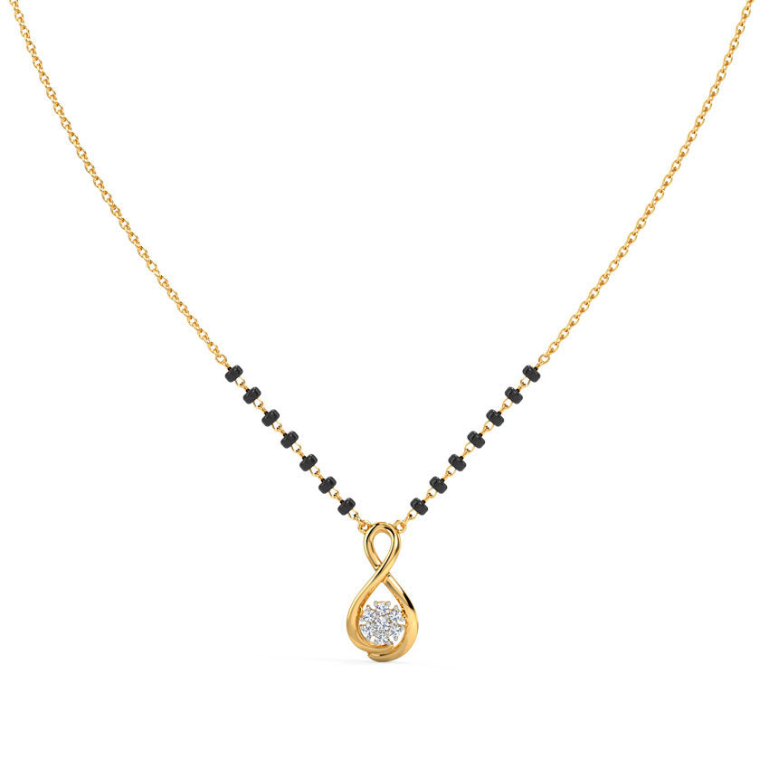 Octavia Infinity Diamond Mangalsutra