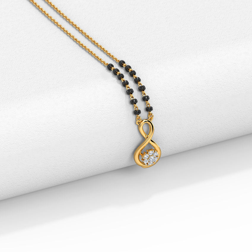 Octavia Infinity Diamond Mangalsutra