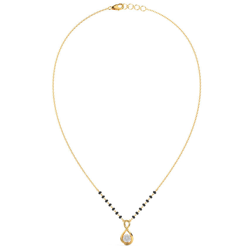 Octavia Infinity Diamond Mangalsutra