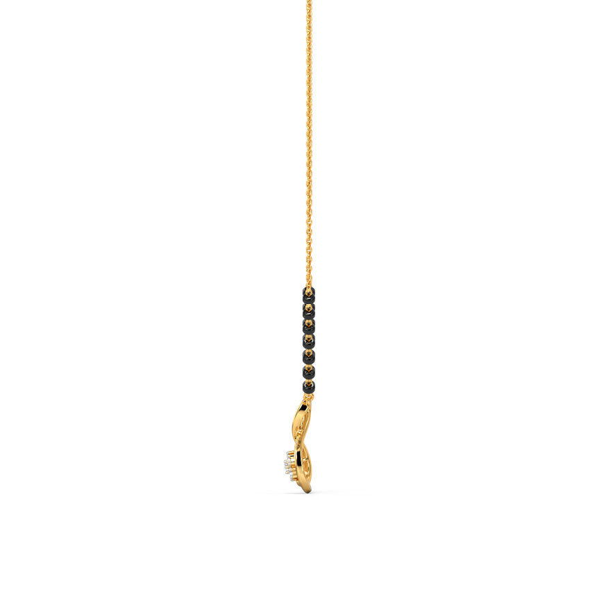Octavia Infinity Diamond Mangalsutra