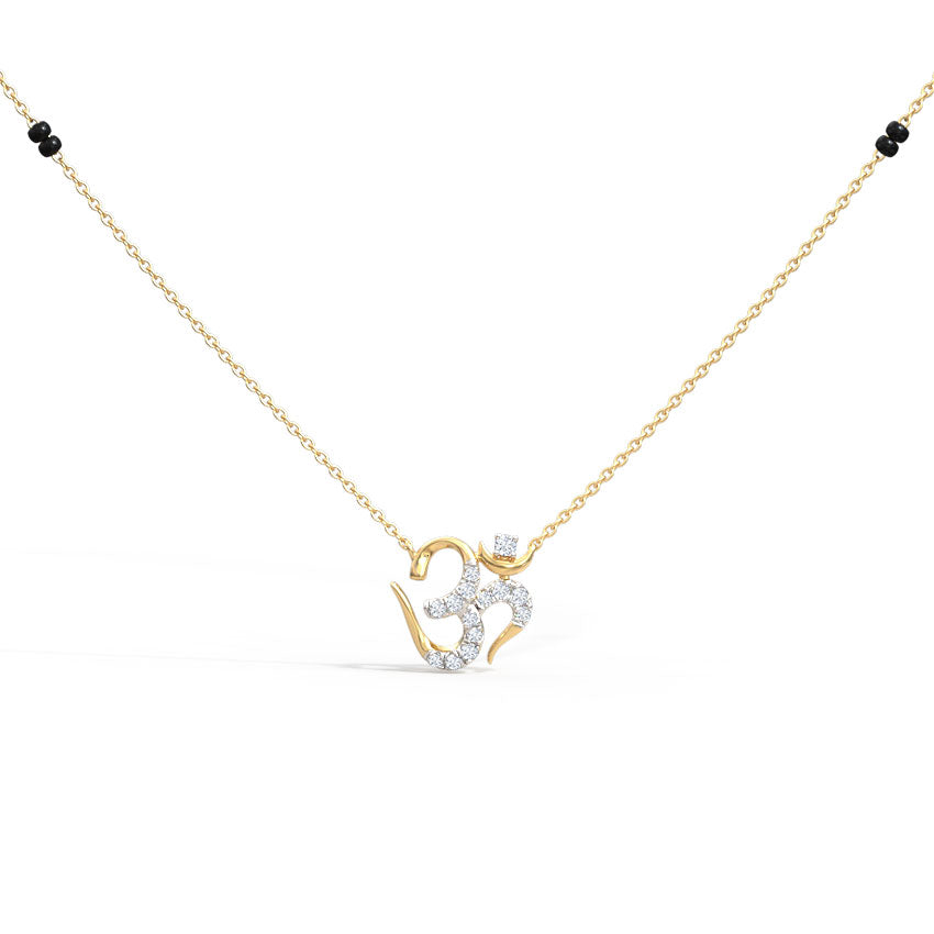 Olive Diamond Mangalsutra