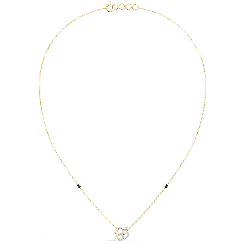 Olive Diamond Mangalsutra