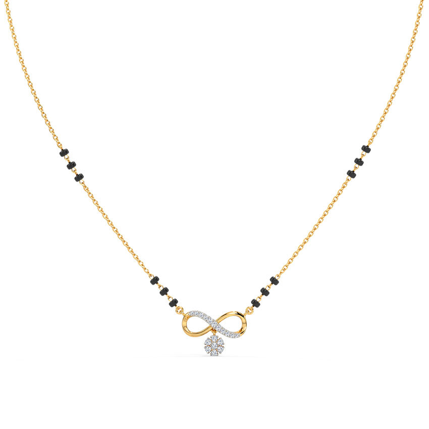 Ava Infinity Diamond Mangalsutra