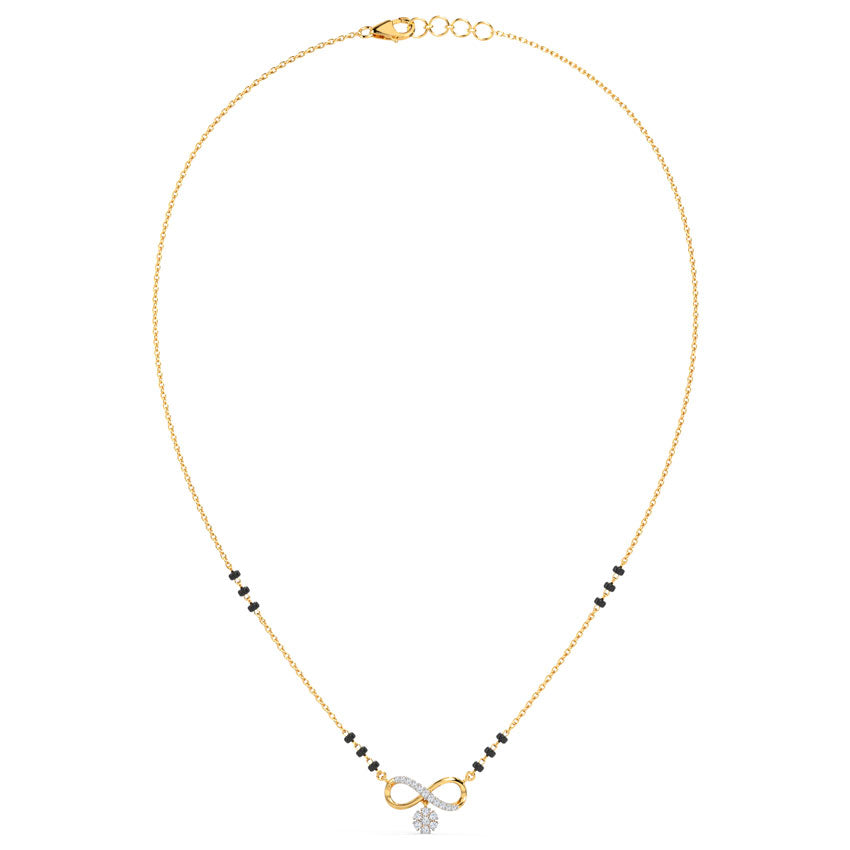 Ava Infinity Diamond Mangalsutra
