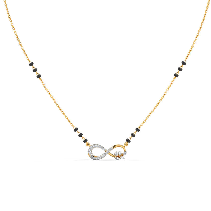 Fiona Infinity Diamond Mangalsutra