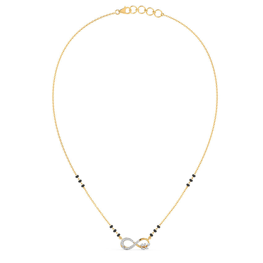 Fiona Infinity Diamond Mangalsutra