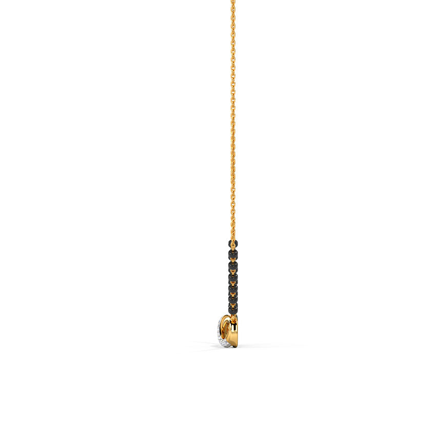 Leah Infinity Diamond Mangalsutra