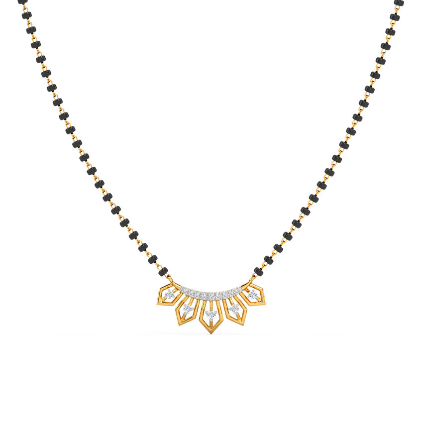 Asha Diamond Mangalsutra