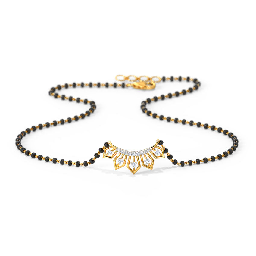 Asha Diamond Mangalsutra