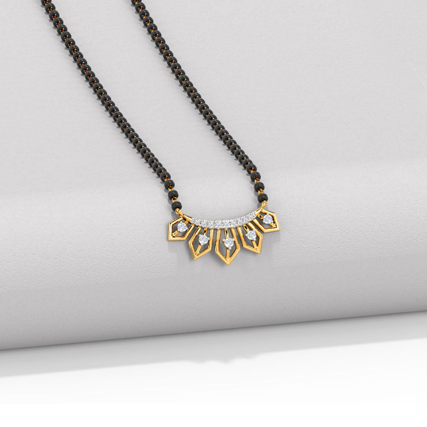 Asha Diamond Mangalsutra
